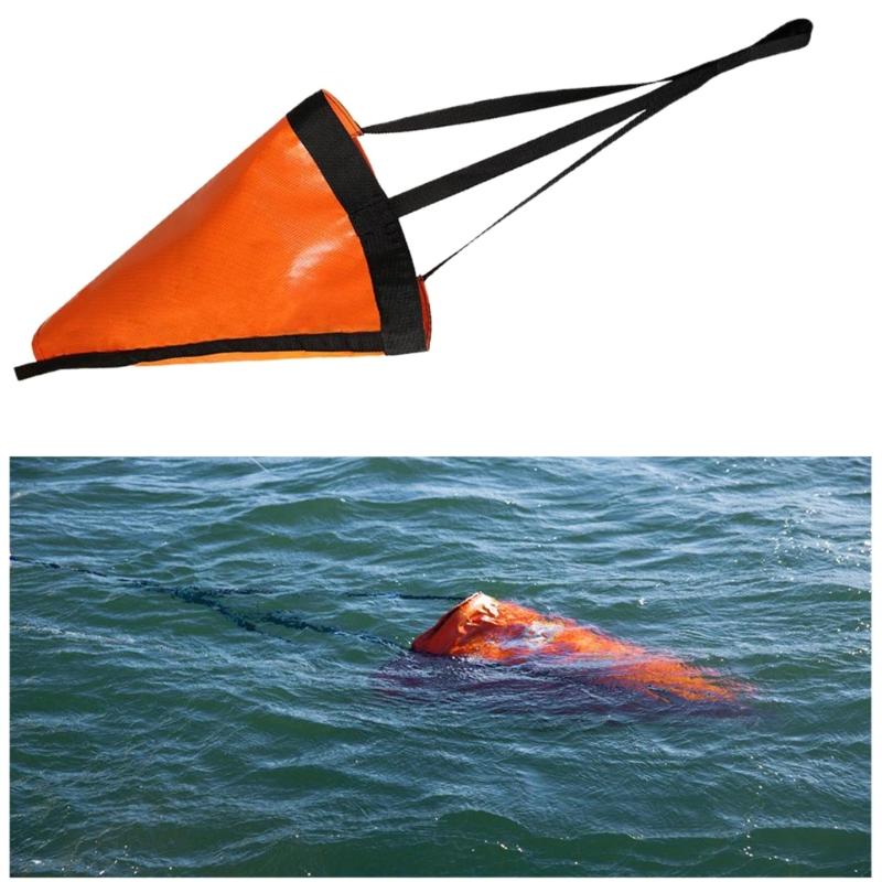 PVC Sea Anchors Marine Brake System Attachments Marine Kayak Drifts Rowing Boats Brake Anchors Drogues Drifting Brake Suit
