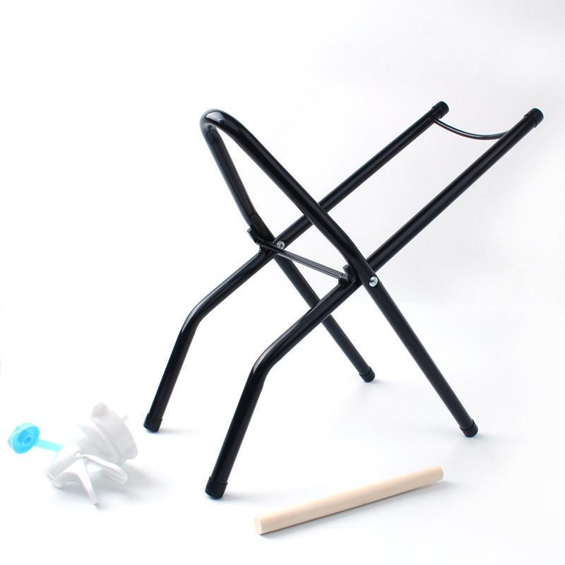 Sturdy Folding Water Bucket Rack with Dispenser for Inverted Drinking Water