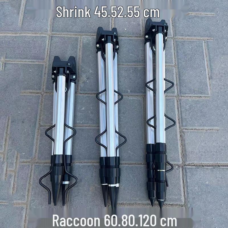 Oeny Telescopic Aluminum Alloy Tripod Fishing Rod Holder
