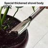 Corrosion Resistant Garden Tool Stainless Steel Trowel Narrow Pointed Gardening Hand Shovel Lightweight Digging Spade for Planting Weeding,