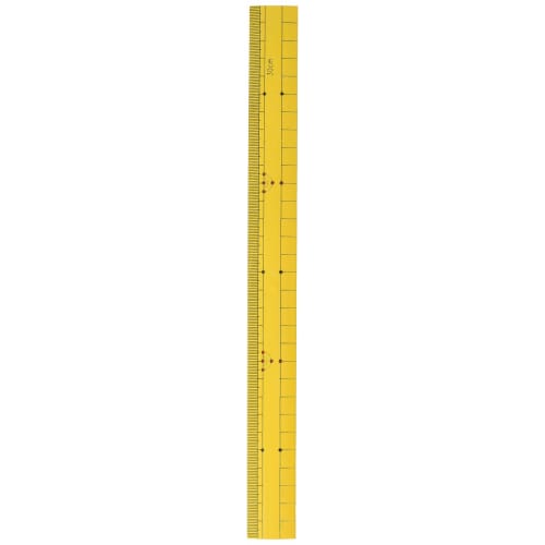Artec Bamboo Ruler (Double Graduations) 30cm with Name Stickers 3336