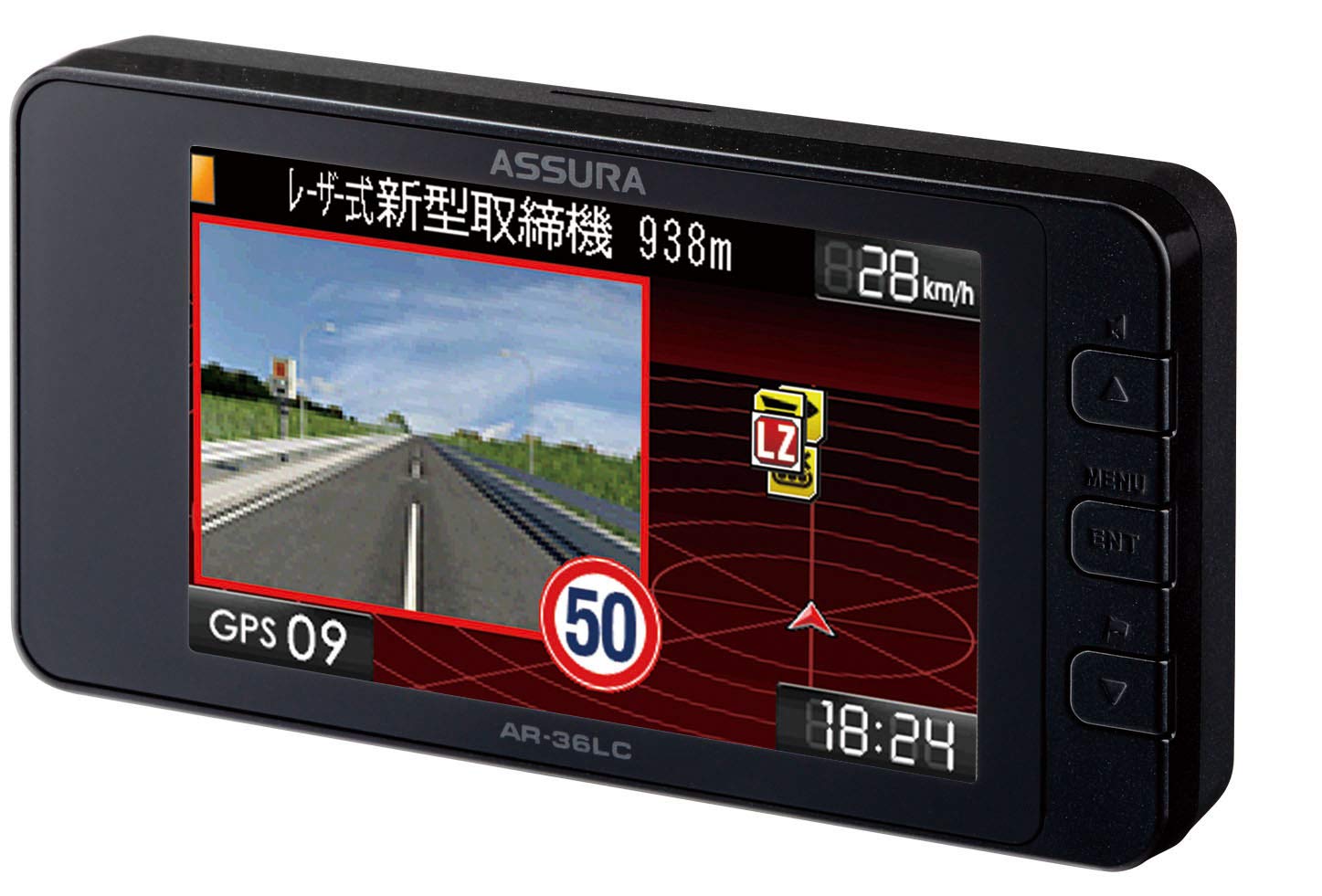 

Celstar Radar Laser Orvis Free GPS Data Made in Warranty AR-36LC Detector, Compatible, Updates, Japan, 3-Year