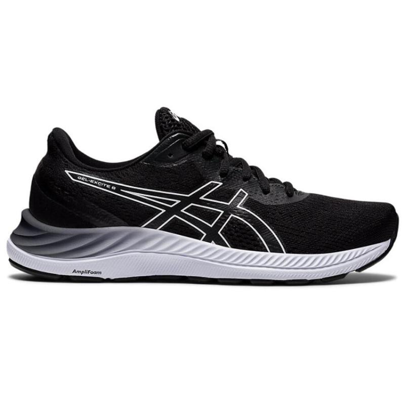 Asics Gel Excite 8 Black White Women's Sneakers 1012A916-002