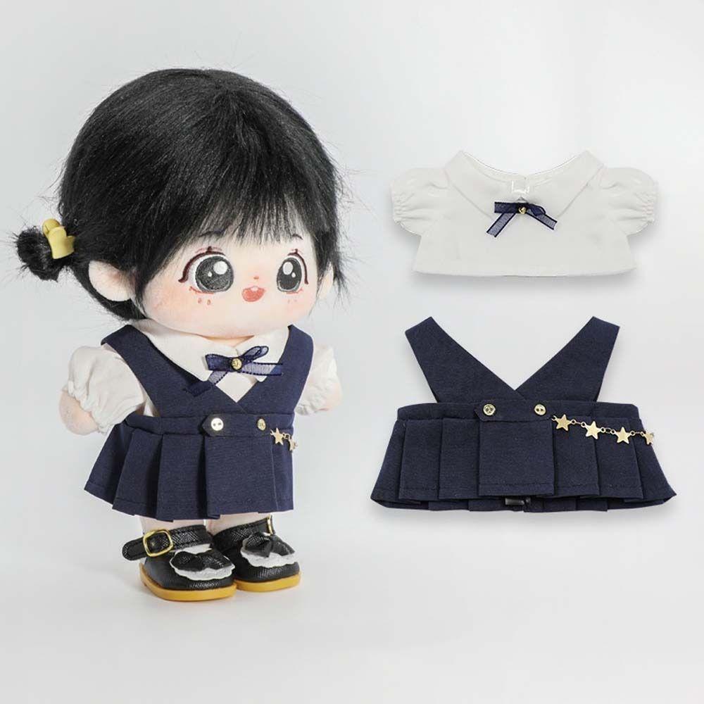 T-shirt Cotton Dolls Outfit Stuffed Dolls Doll Uniform Set 20cm Doll Clothes  Girls Gift