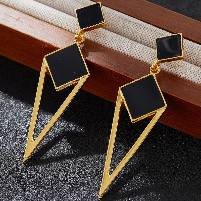 New able Geometric Long Pendant Earrings, Women's Personalized and Creative Daily Versatile Accessories Gifts