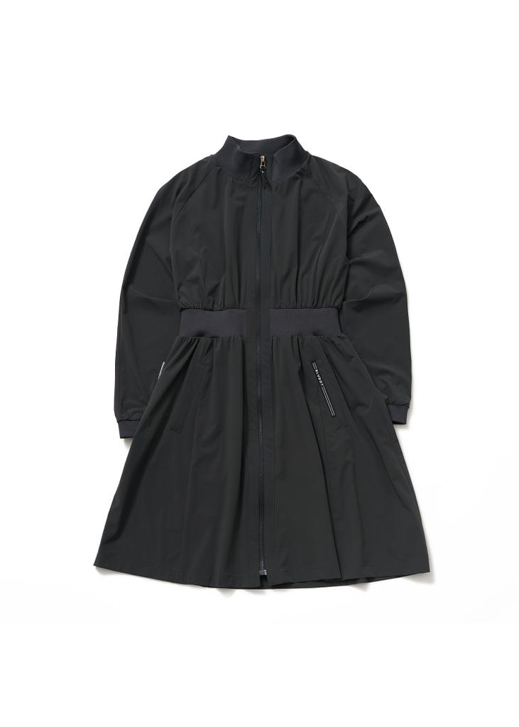 BLUDOT Full-Zip Outerwear Dress Plus_Gy