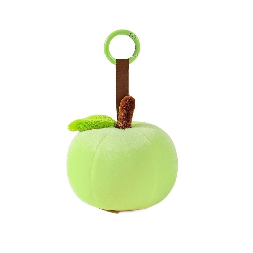 Cartoon Bag Pendant Mango Plush Key Ring Creative Fruit Key Chain  Women