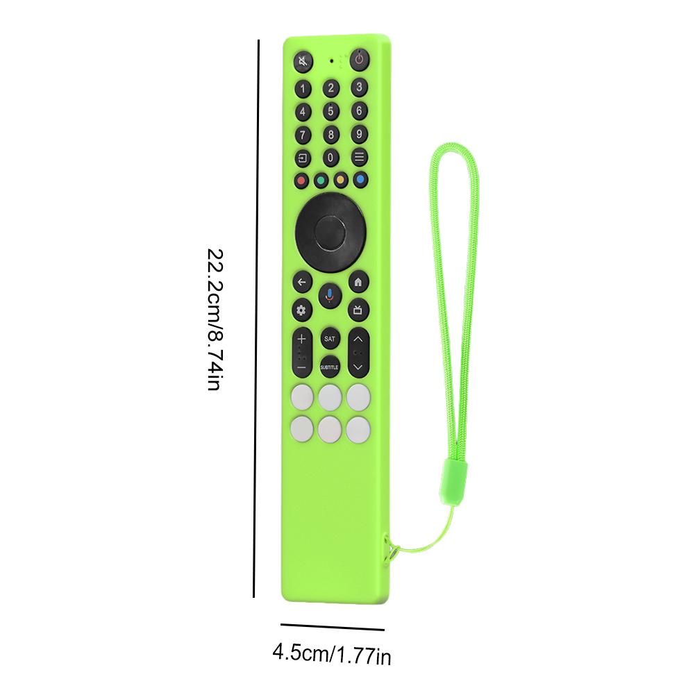 For TCL RC833A Remote Control Protect Case with Lanyard Drop-Proof RC Cover Waterproof Television RC Shell Smart TV Accessories