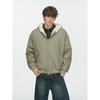 Dream Made American-Style Winter Fleece-Lined Thickened Jacket for Men, Short Cotton Coat, Men's Winter Cotton Clothing