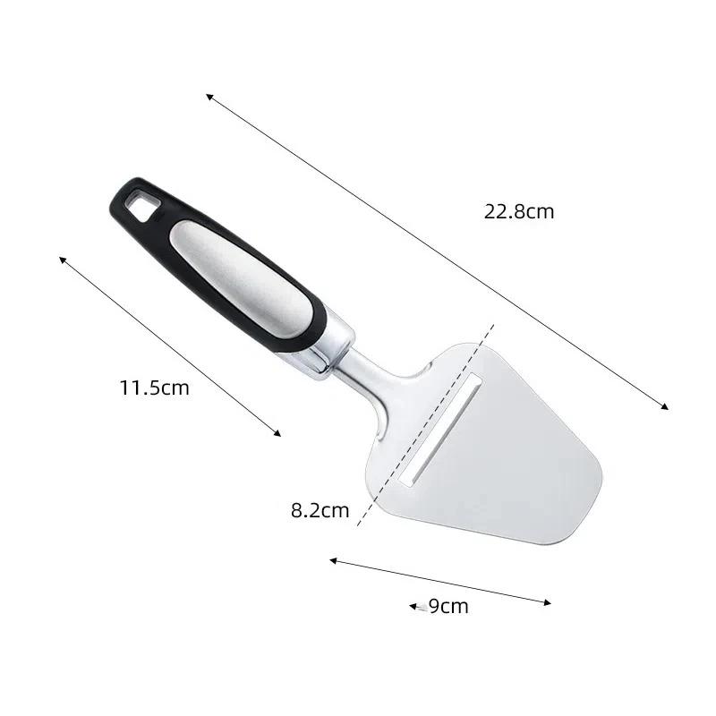 Cheese Slicer Heavy Duty Cheese Shaver Shovel Multi-Function Plane Server Soft Semi-Hard Hard Cheeses Kitchen Stainless Steel