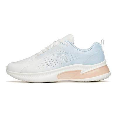 Tênis de Corrida Cano Baixo Com Tecnologia de Gel Elástico Tênis Feminino Branco Azul 122225522-5