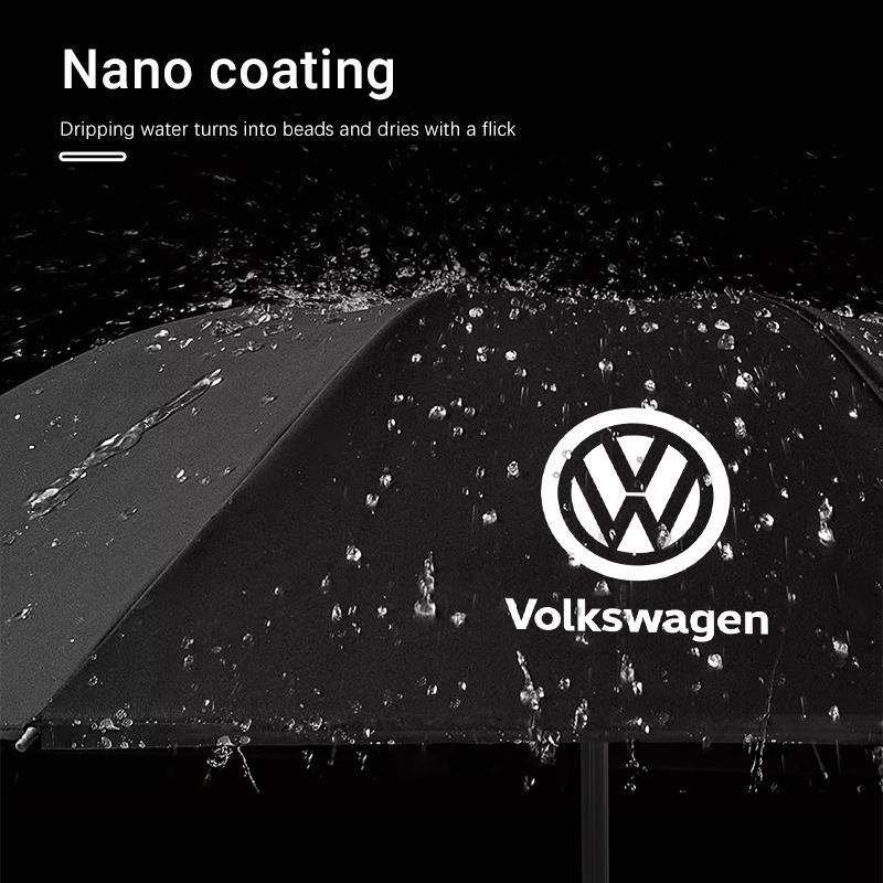 lijk1 Car Interior Accessories Car Folding Umbrella Portable For Volkswagen VW Polo Golf T5 Caddy T4 Touran GTI Passat Scirocco Tiguan
