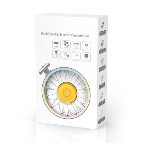 Electric Baby Nail File - Baby Nail Clippers, Safe Baby Nail Clippers | Built-in 600mAh Battery, Electric Baby Nail File, Gentle Baby Nail Clippers, S