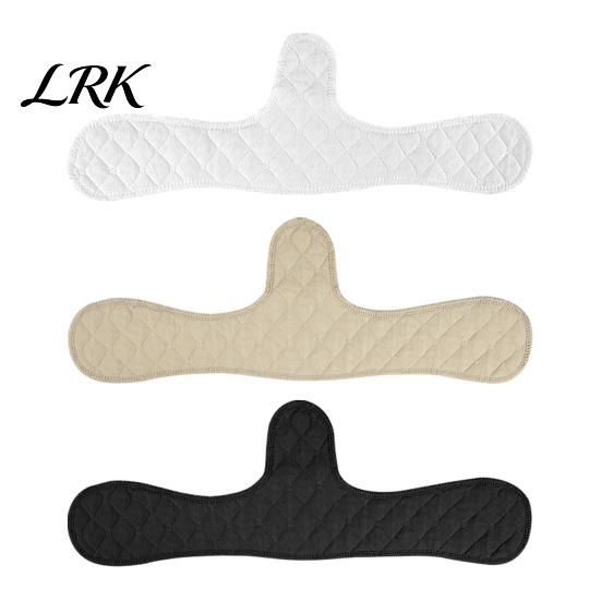 Cotton Sweat Pads 1/5/10Pcs Bra Liner for Absorption, Washable Under-Breast Absorbing Pads, Reusable Moisture Absorber Boob Pad, Women Sweating