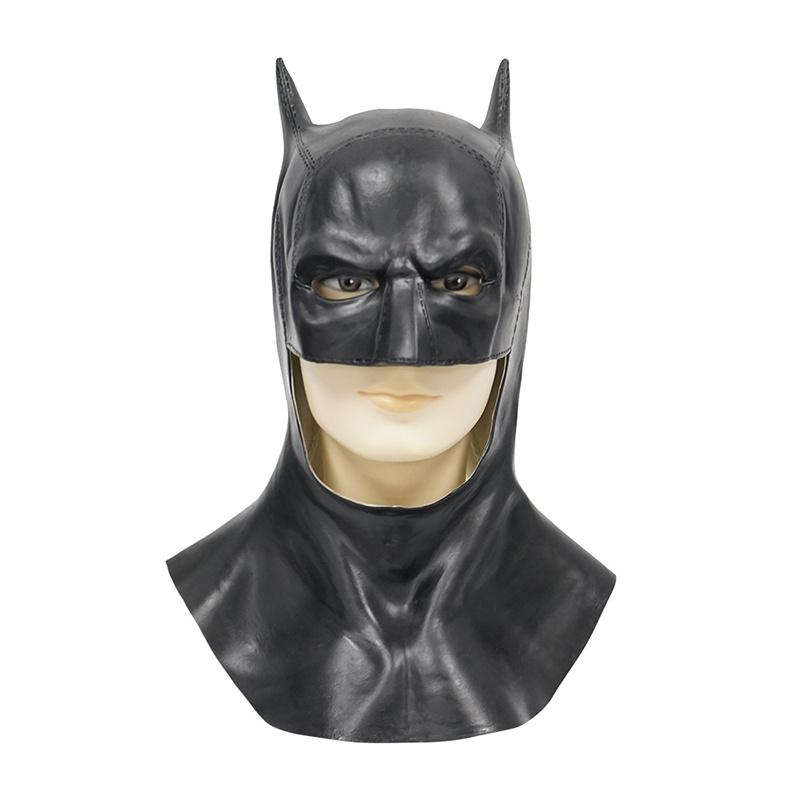 The 2022 Dark Knight Batman New Latex Masks Cowl Cosplay Party Props Superhero