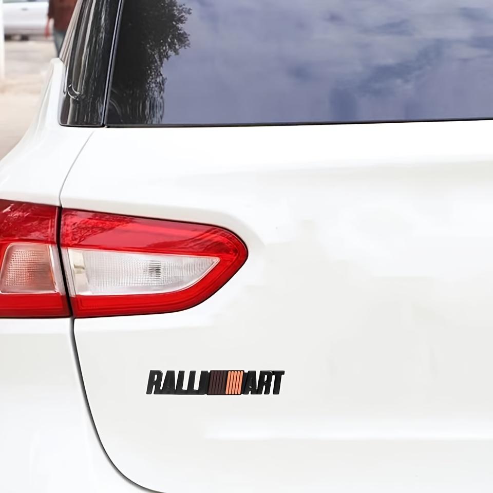 Customize Your Car With A Unique RALLIART English Logo Which Is Waterproof And Sunproof To Decorate Your Car Body.
