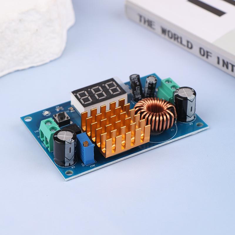 Xh-M411 Dc 3V-35V To Dc 5V-45V Boost Converter Module Voltage Regulator Adjustable Step Up Voltmeter Digital Display Module