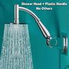 Round Pressurized Shower Nozzle Square Large Panel Showerhead Shower Heads High Pressure  Hotel