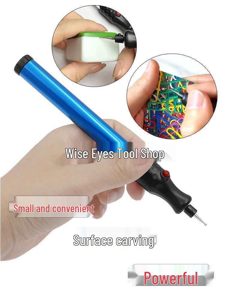 

Magic Prop Electric Marker: Diamond Sand Engraving & Polishing Tool One Size [No Battery Included]