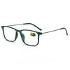 2026 New Fashionable HD Square Frame Women's Reading Glasses Ultra Light Neutral High Quality Luxury Anti Blue Light Glasses