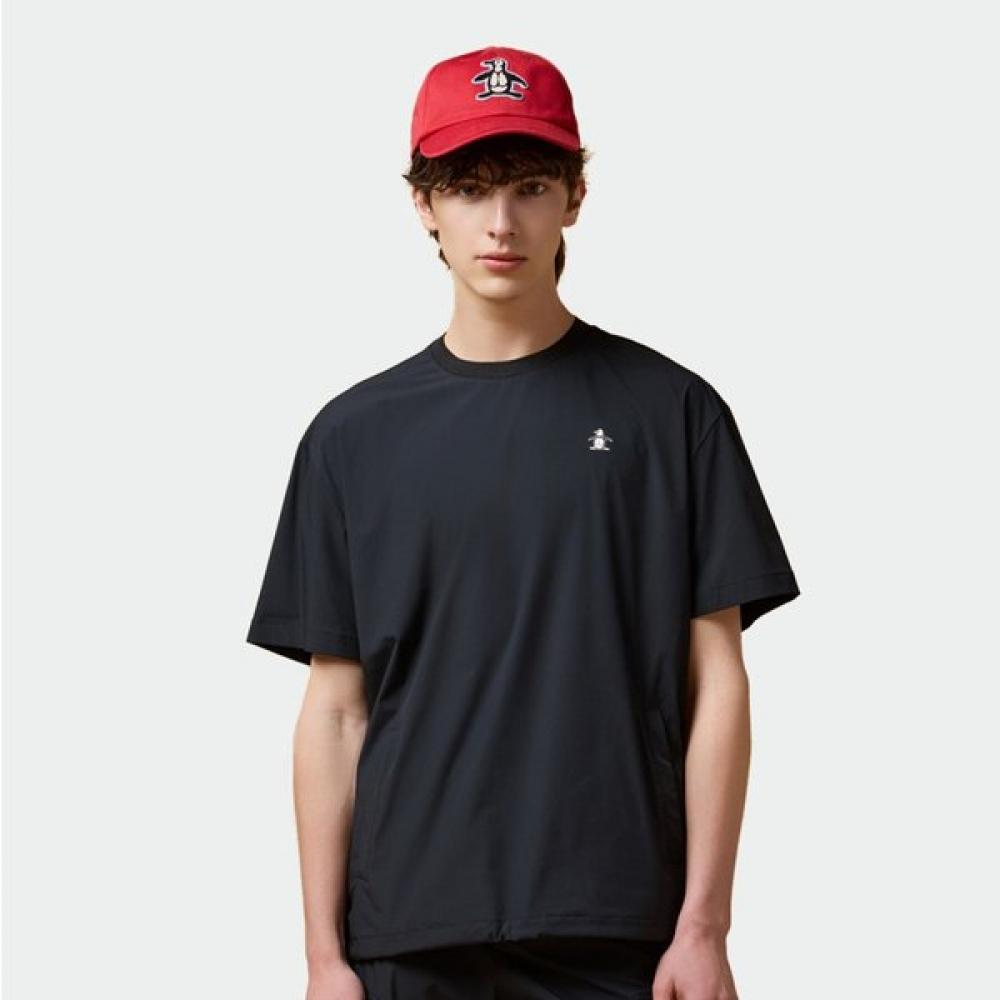 MunSingwear Мужская S Карман Короткий рукав piSte Черный mq221mtS62 BLCK_BLCK/M