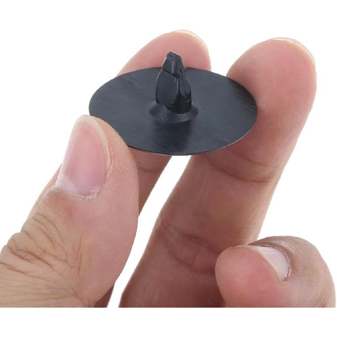 50Pcs Car Side Skirt Sill Moulding Cover Trim Clips Fit for Mercedes-Benz Vehicles OE: A0009917498 0009917498 Nylon Fastener Clip