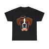 Hipster Boxer Dog T Shirt S 5xl