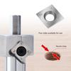 Benches Dog Hole Chamfer Reamer Tool Stainless Steel Dog Hole Chamfer Reamer for 19mm/20mm Dog Holes Polishing Finish