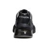 Coach Leather Low Top Sports Casual Shoes Men's Black C8812-BLK