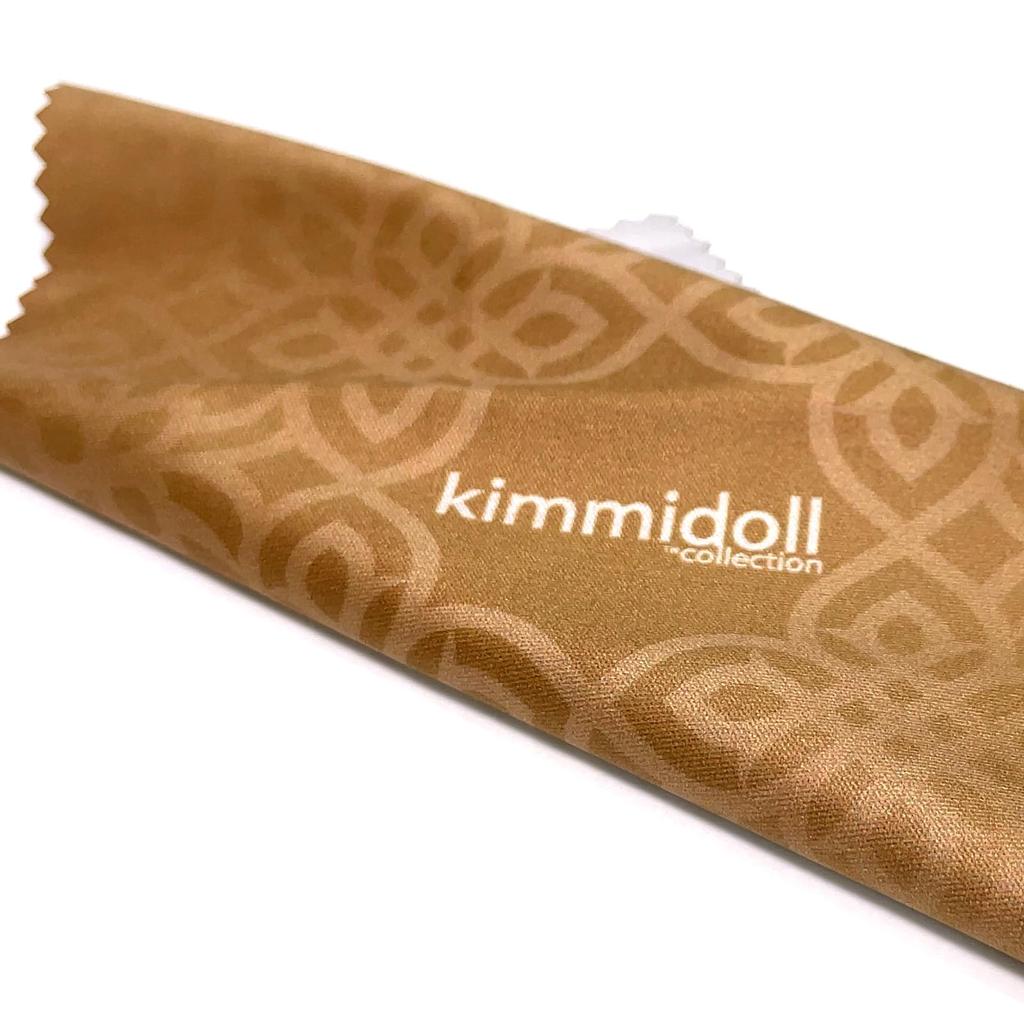 Kimmidoll Brýle Čištění brýlí Panenka Kokeshi [Kimmidoll] Pouzdro, Držák, Hadřík, (MICHIKO)