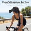 Women Sun Protect Visor Hat Outdoor Sports Adjustable Brim Summer Cycling Hiking