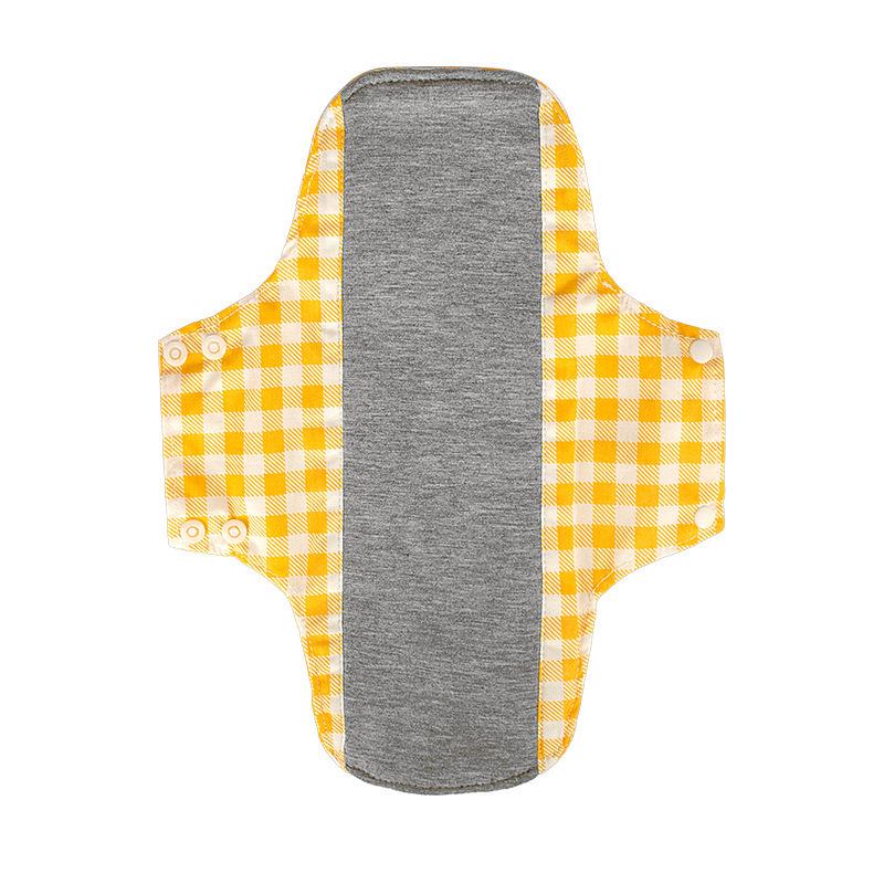 New 23cm Washable Graphene Cotton Antibacterial Reusable Menstrual Pads