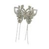 Rhinestone Shoe Clip Fashion DIY Elegant Bridal Butterfly Shoe Bag Decoration Jewelry Shoe Charm Shoe Decoration Charm Shoe Clip