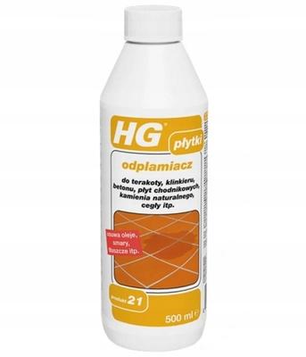Hg Professioneller Fleckenentferner für Fliesen, Terrakotta, Naturstein 500ml