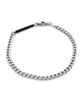 LION HEART Anklet LH-1 Slendery Chain Anklet, Surgical Stainless Steel (Hypoallergenic), Men's (Includes Pouch), Black, Direct from Manufacturer
