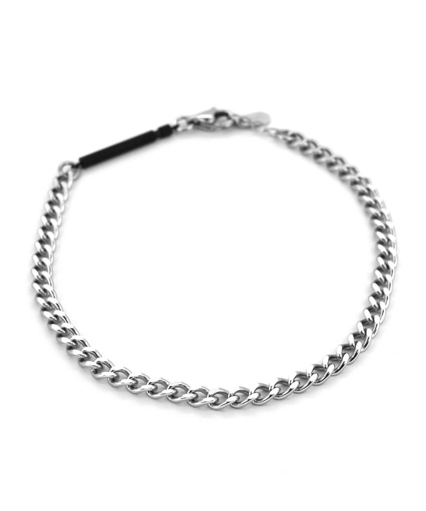 LION HEART Anklet LH-1 Slendery Chain Anklet, Surgical Stainless Steel (Hypoallergenic), Men's (Includes Pouch), Black, Direct from Manufacturer