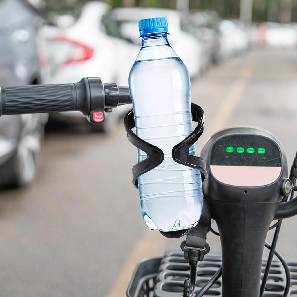 Water Bottle Holder For Bike 360-Degree Adjustable Mount No Punch Bicycle Cup Holder For Frame Mountain Cycling Road Driving