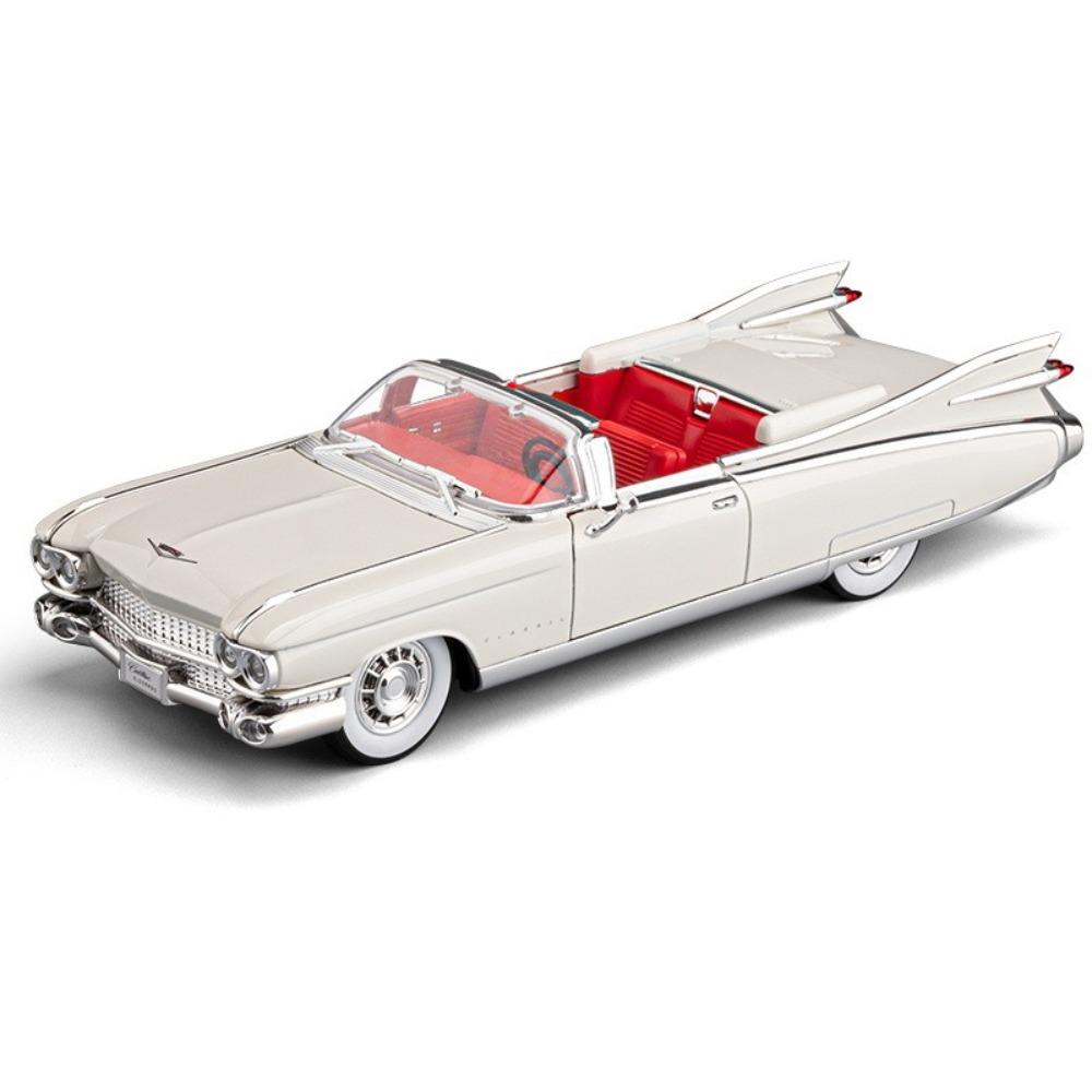 

1/24 Cadillac Eldorado Biarritz Series 62 Alloy Model Car Toy Diecasts Casting Sound and Light Car Toys For Children Vehicle белый