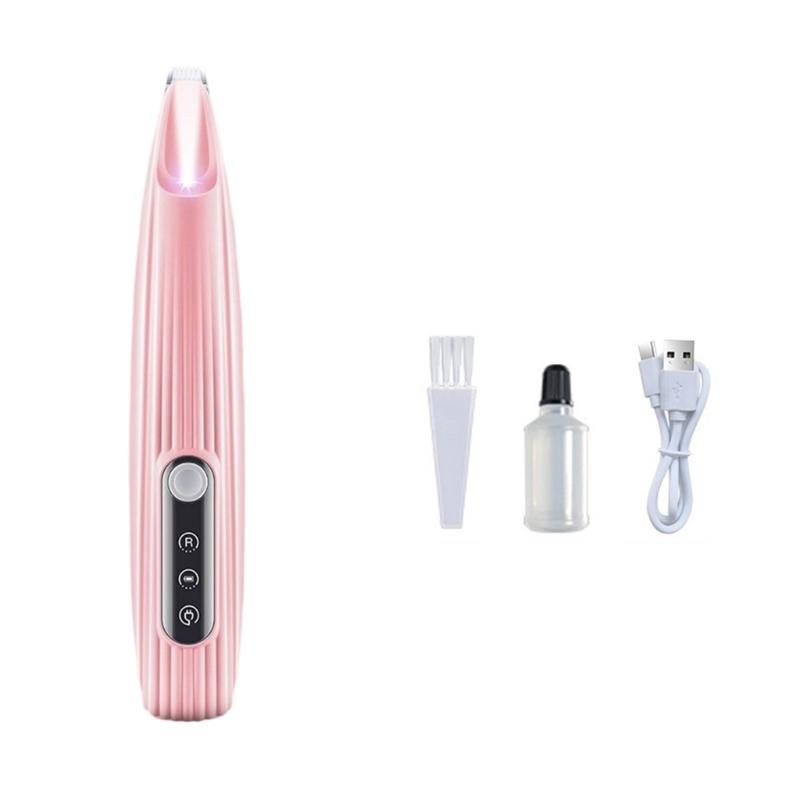 Cordless Pet Hair Trimmer For Dog Cats Featuring Low Noise Design And Ergonomic Handle For Paws Grooming