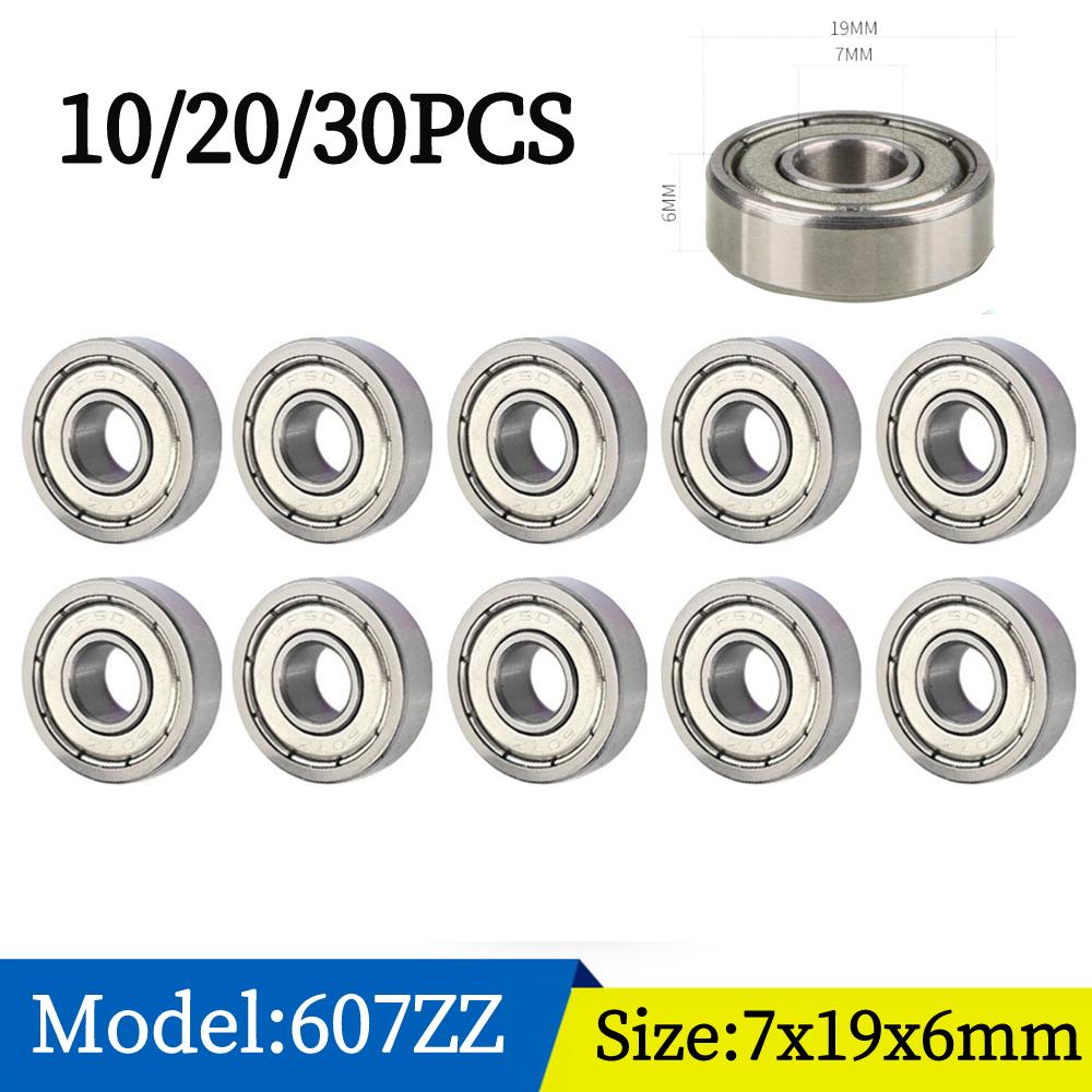 10pcs/lot Ball Bearing 625ZZ 5x16x5mm Carbon Steel Bearings 607 623 626 688 685 687 608 for Scooter Free Shipping