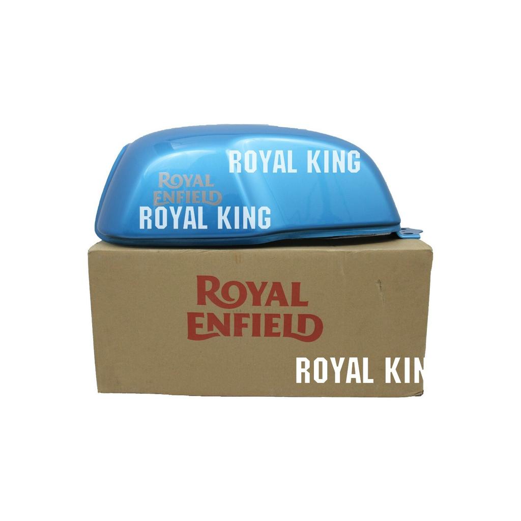 Royal Enfield "VENTURA BLUE PETROL GAS FUEL TANK" For Continental GT 650