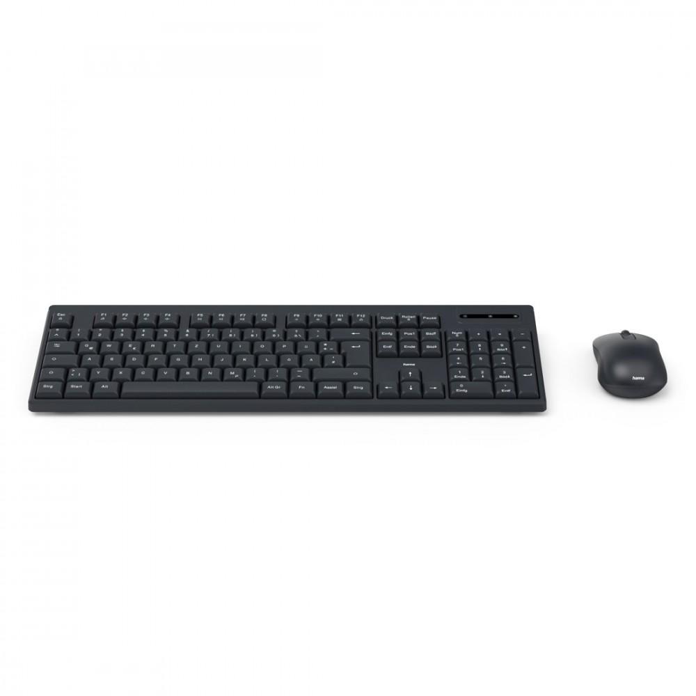 Keyboard and Mouse Set WKM-100 Black