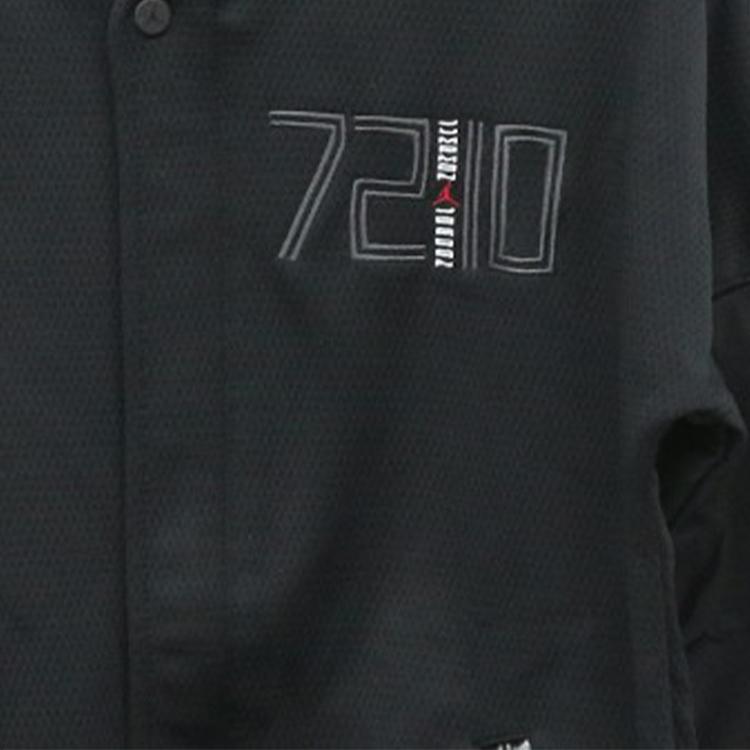Jordan Digital Pattern Casual Sports Jacket Men Outerwear Black 777500-010
