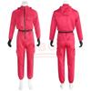 TV Game Red Calamari Game Jumpsuit Cosplay Party Tracksuit Outfits Mask Props Role Play Classic Costume From Ko New