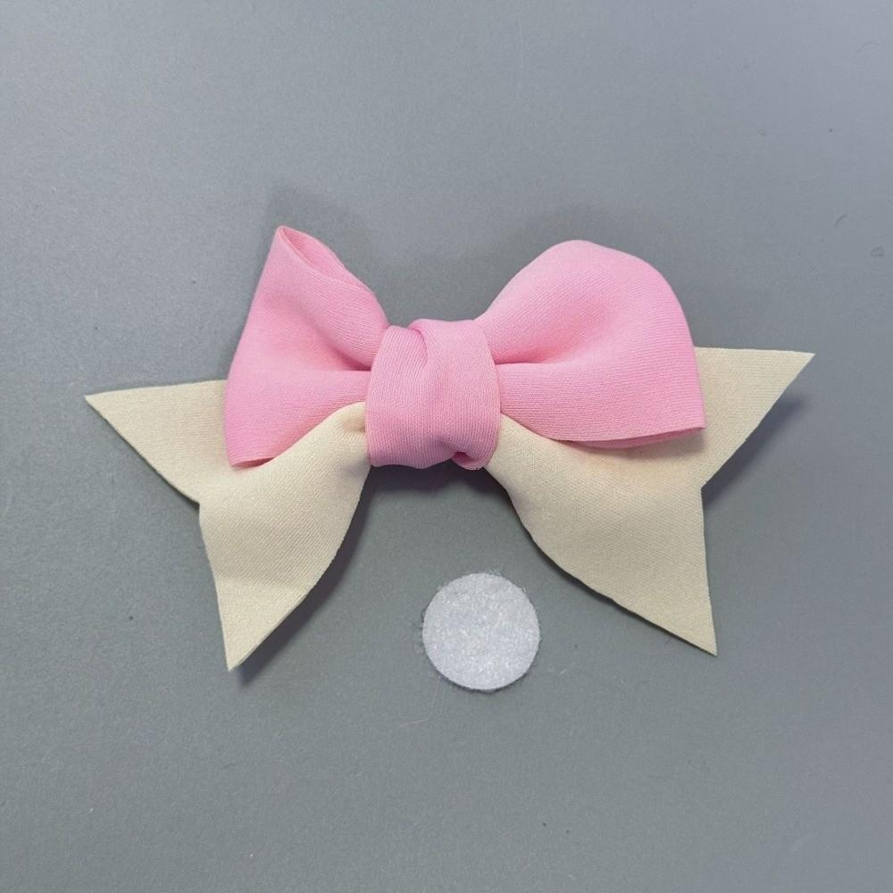 Fabric Motorcycle Helmet Bow Self Adhesive Electric Bike Tail Decor  Scooter Accessories