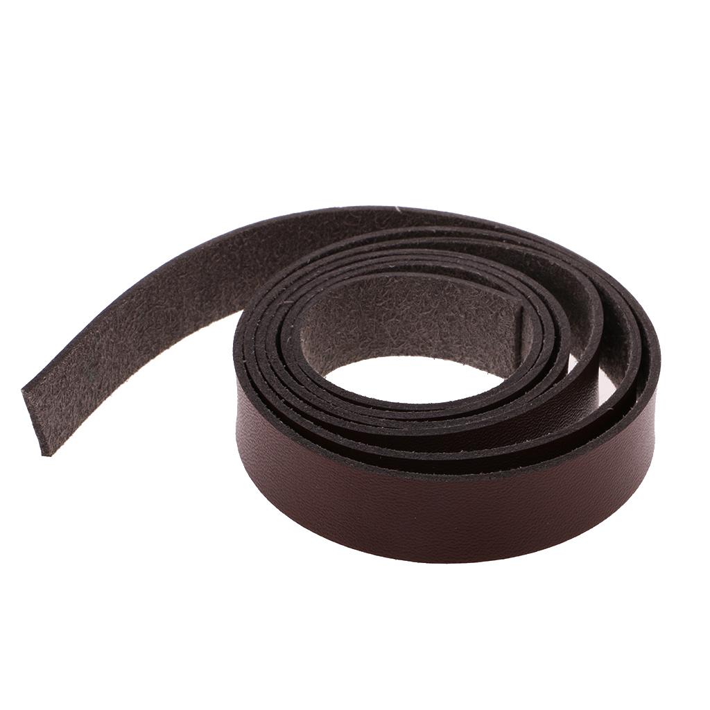 PU Leather Strap Microfiber DIY Belt Accessories Leathercraft Supplies for Leather Craft Kit Projects