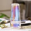 Clear Flower Vases for Table Desk Decor Modern Centerpiece Home Indoor Glass Decorative Vase for Wedding