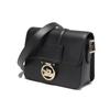 Longchamp Box-Trot 18 Druckknopfklappe Verstellbarer Schultergurt Kalbsleder Kleine quadratische Schultertasche Crossbody Tasche Damen Taschen Schwarz 10174HAU001