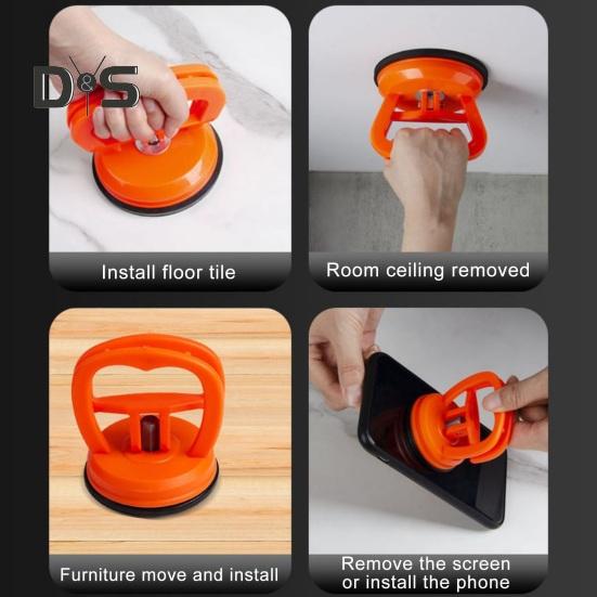 3-teiliges Auto-Sack-Reparaturwerkzeug, Karosserie-Reparatur-Abzieher, tragbarer Saugnapf-Abzieher, tragbares Auto-Dellenentfernungsset zum Entfernen von Dellen und Glas, Hagelschäden an Autotüren