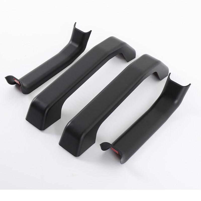 

For Hummer H2 2003-2009 ABS Chrome/Black Hood Deck Vent Panel Handle Covers Trim Car Modification Accessories матовий чорний колір
